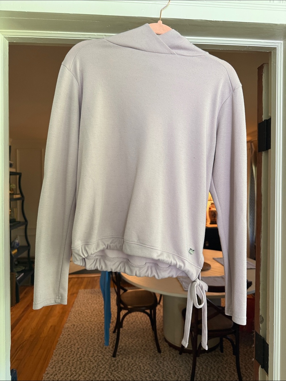 Helly Hansen Light Lavender Drawstring Hem Hoodie